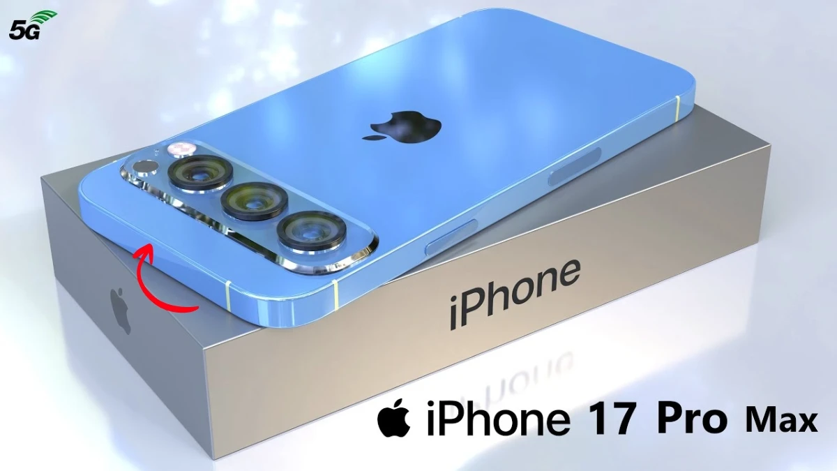 Deep Blue iPhone 17 Pro Max